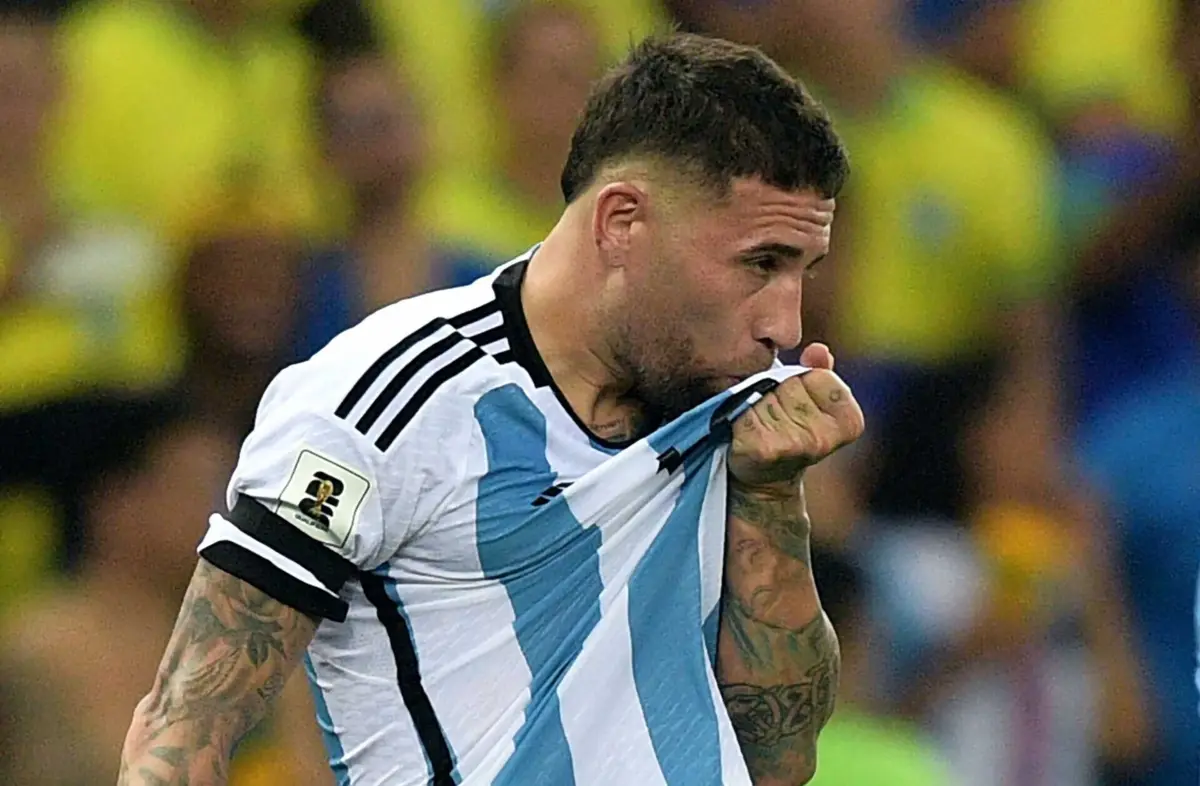 Otamendi marcou, na vitória da Argentina frente ao Brasil