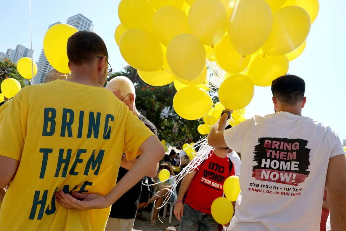 Famílias assinalam em Telavive 700 dias de cativeiro dos reféns