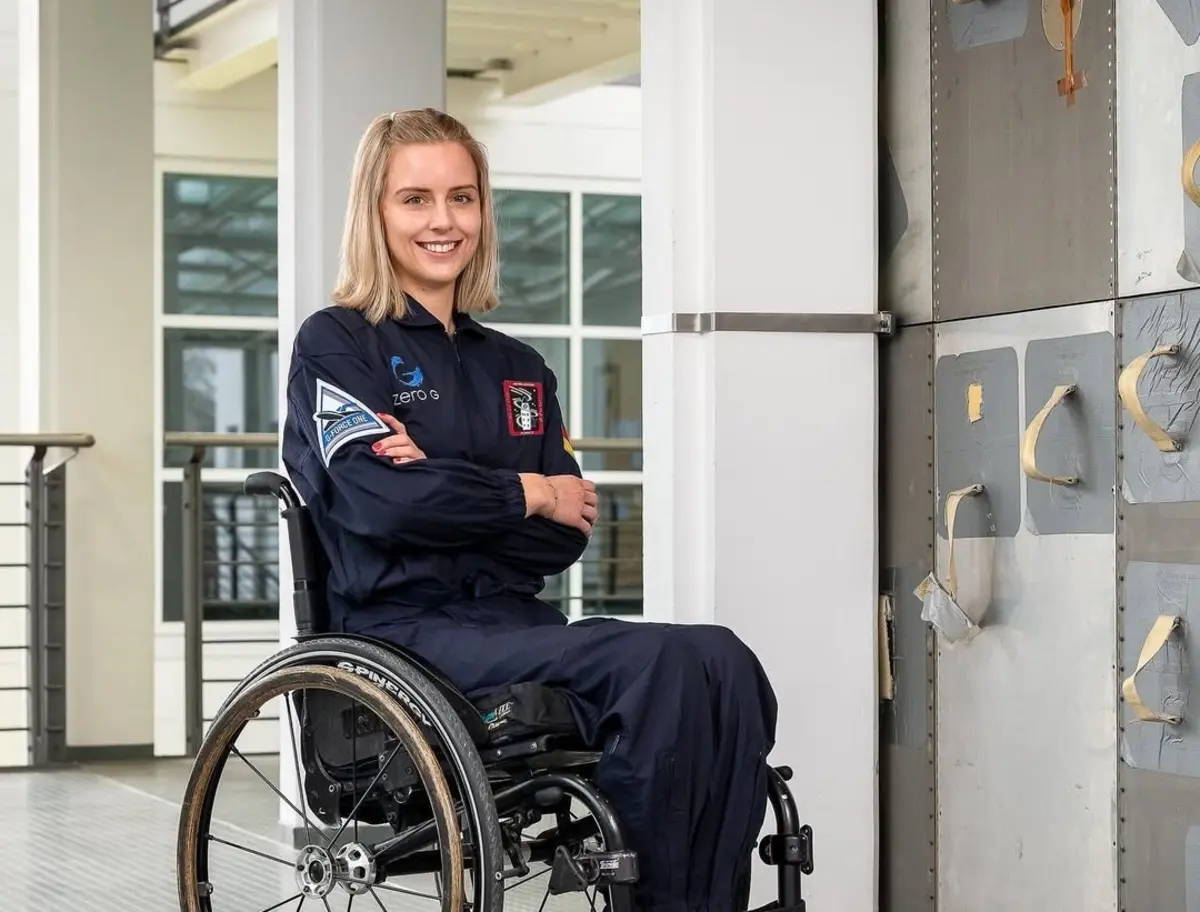 Imagem de contexto do artigo "Michi" vai tornar-se a primeira pessoa em cadeira de rodas a ir ao Espaço