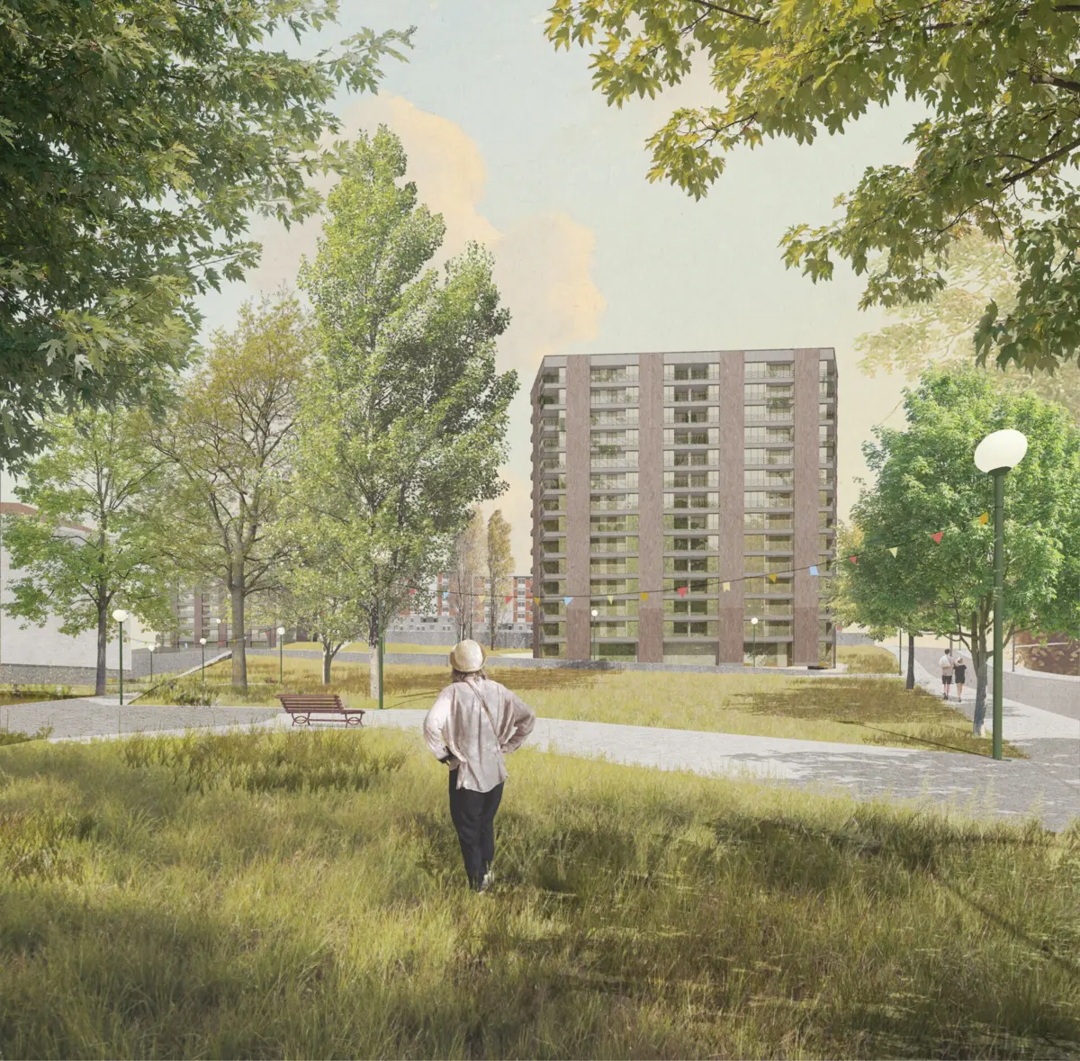 Imagem virtual do edifício cujo início da construção foi anunciada pela Câmara do Porto