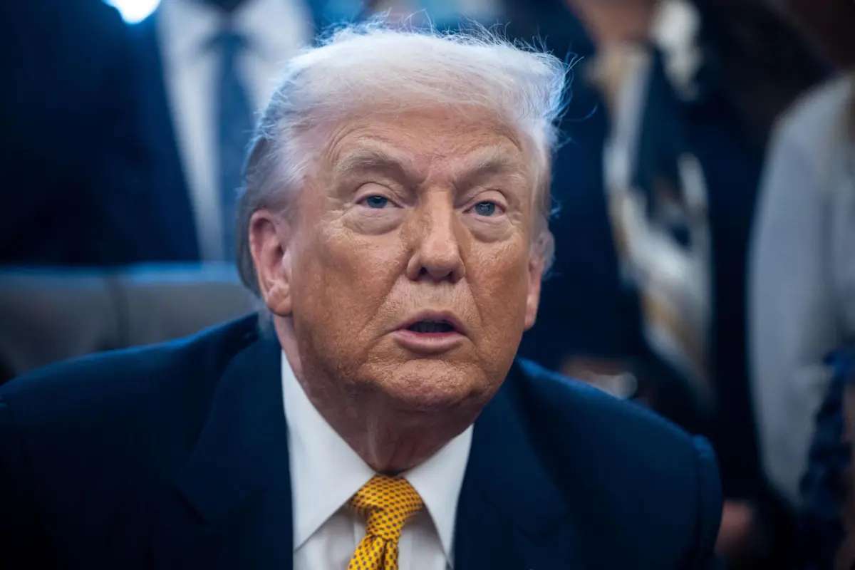 O presidente norte-americano, Donald Trump