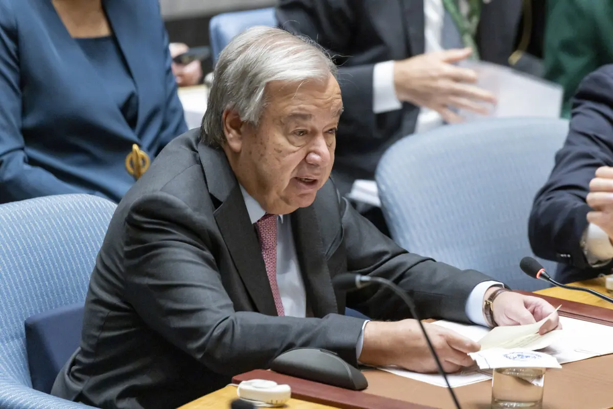 António Guterres foi declarado "persona non grata" por Israel