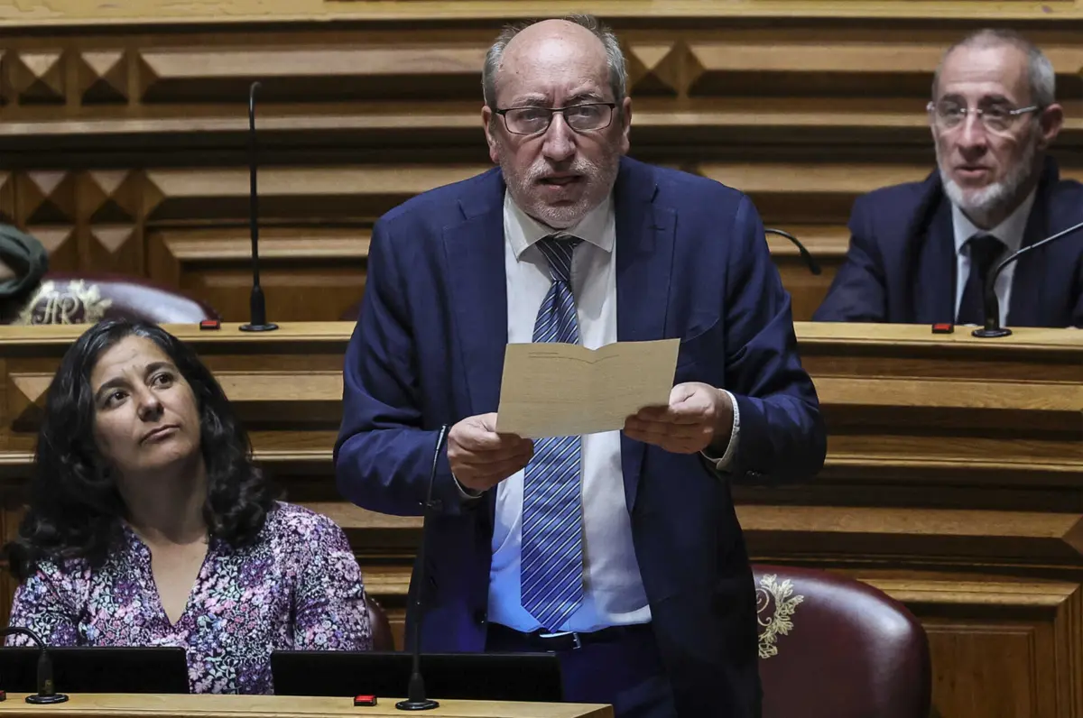 O deputado do PCP António Filipe