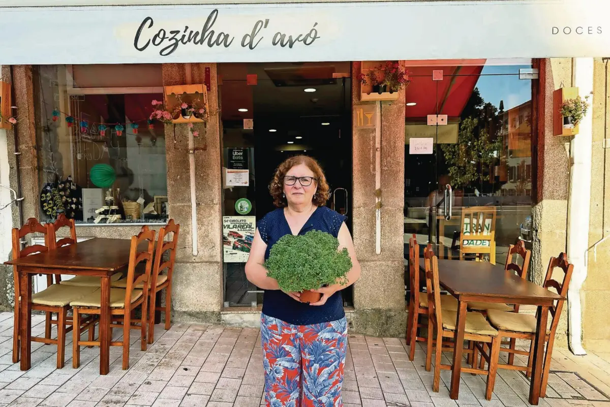 Maria Efigénia Lebres gere a Cozinha d'Avó