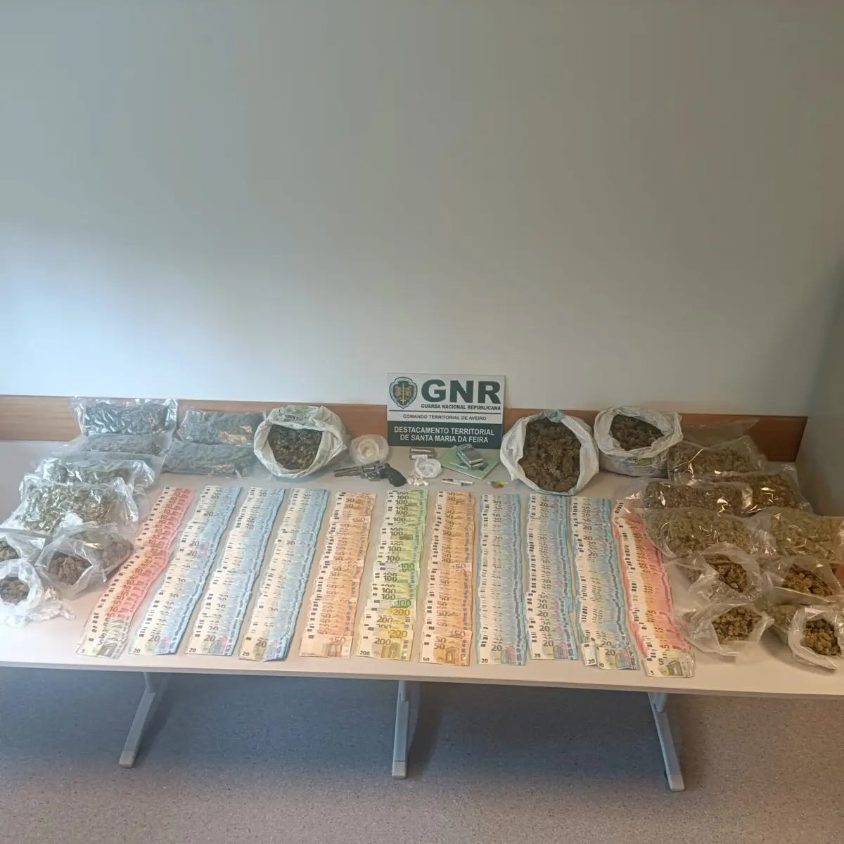 Imagem de contexto do artigo Sete detidos em operação contra tráfico de droga na Feira