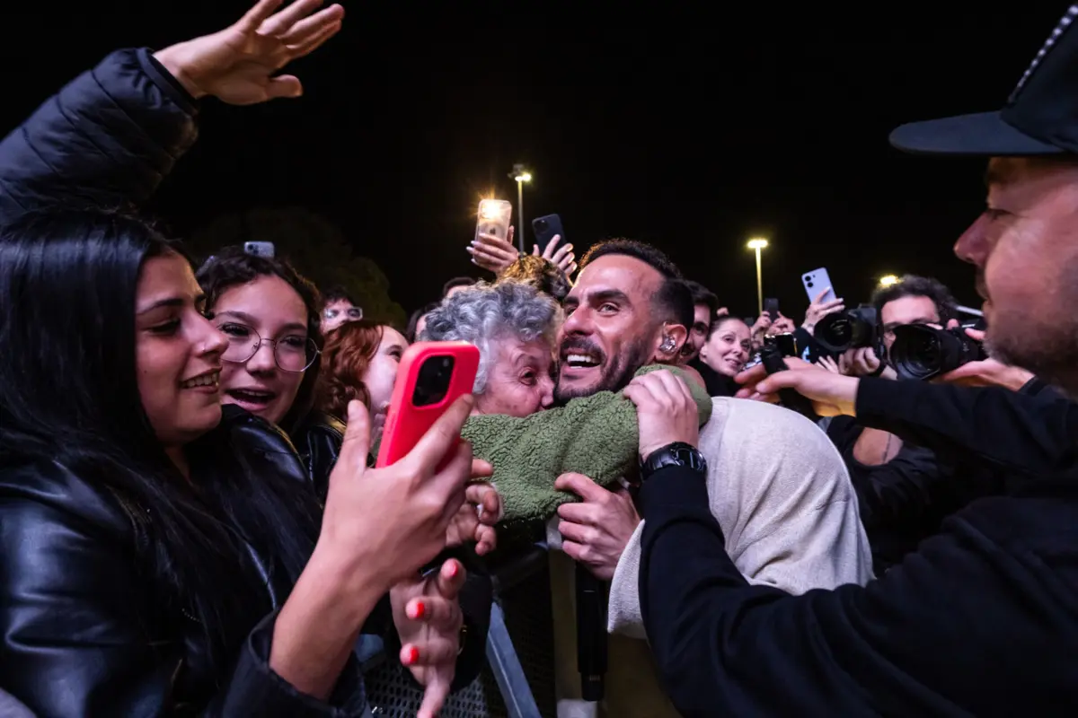 Cantor foi acarinhado pelo público na Queima das Fitas do Porto