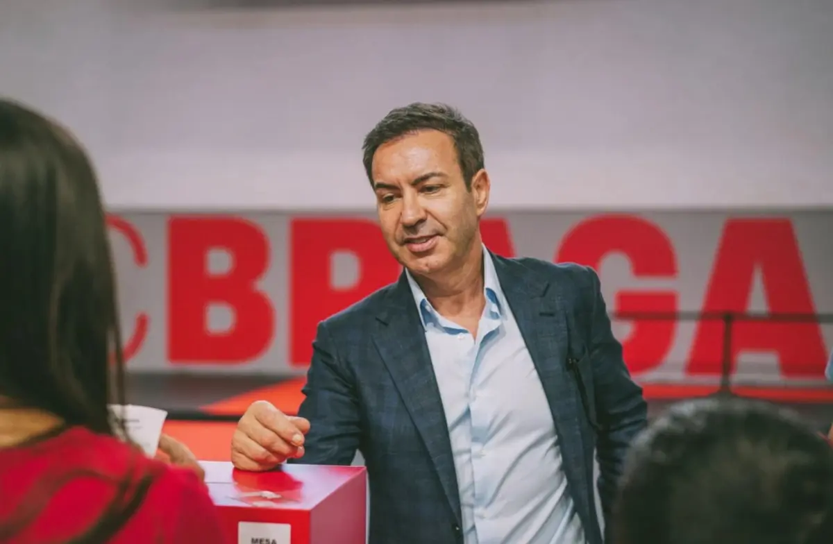 António Salvador, presidente do Braga