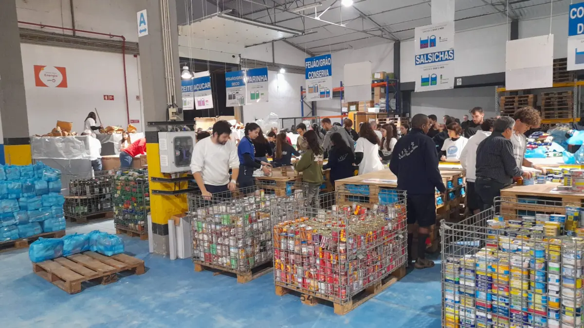 A campanha contou com a participação de mais de 6500 voluntários