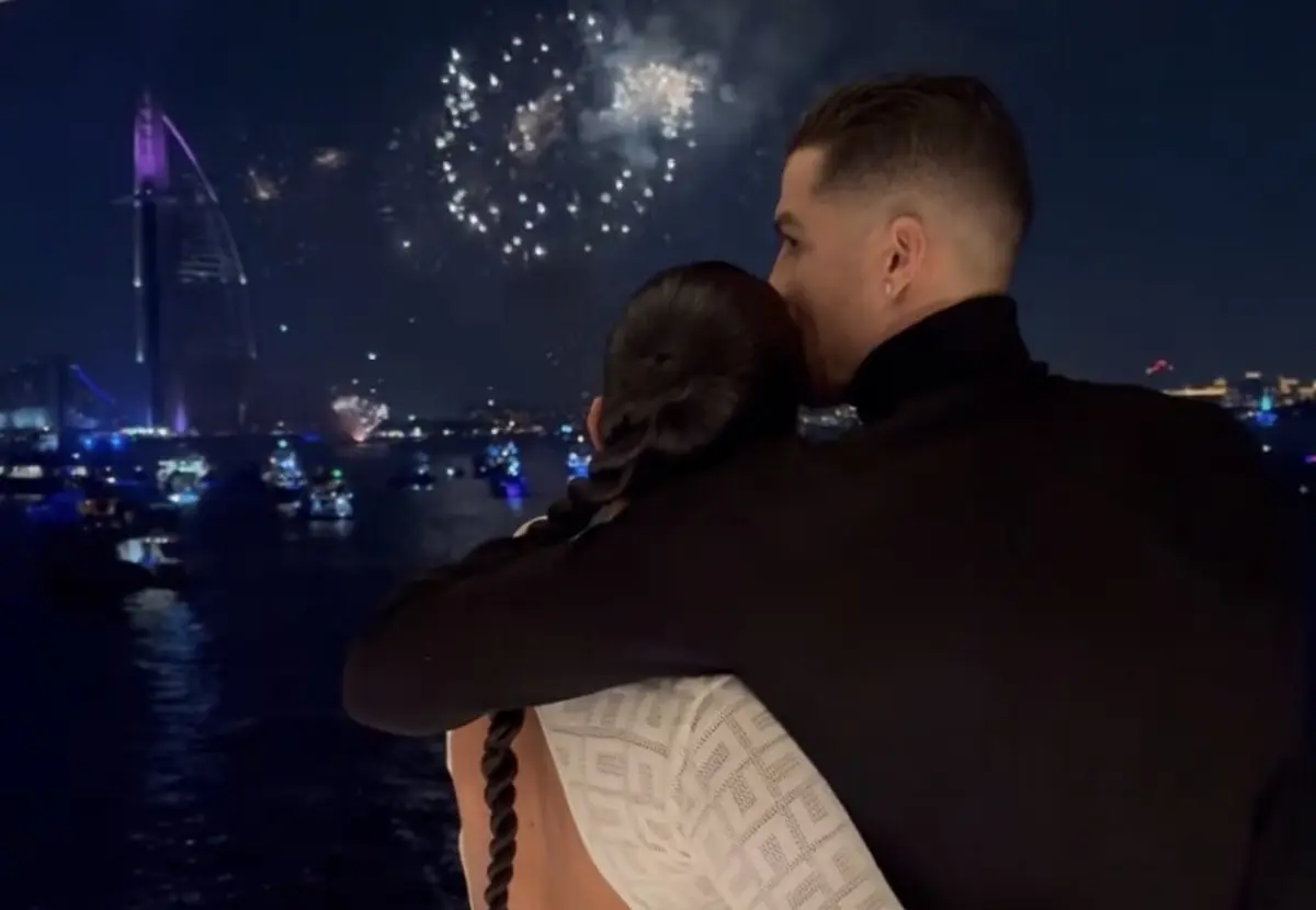 No Dubai, CR7 e Georgina Rodríguez mostraram-se apaixonados