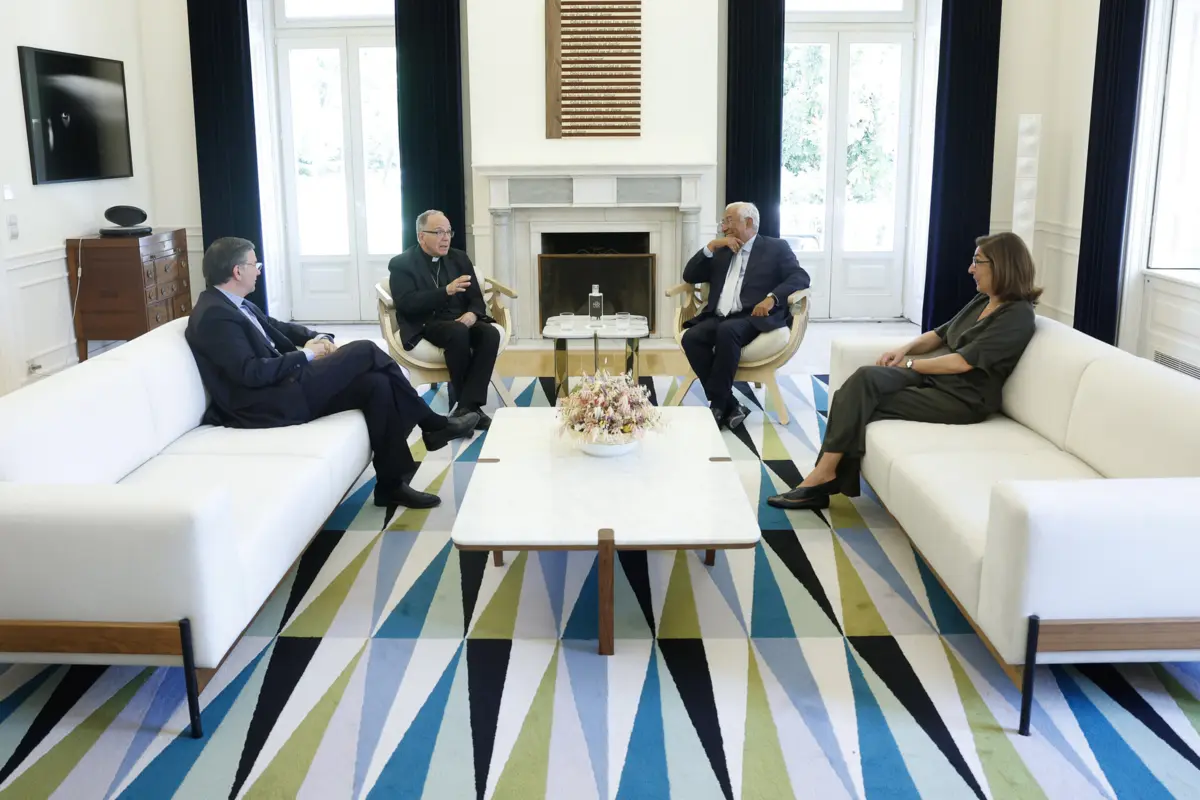 António Costa almoçou, como agradecimento, com Américo Aguiar, Manuel Clemente e Ana Catarina Mendes