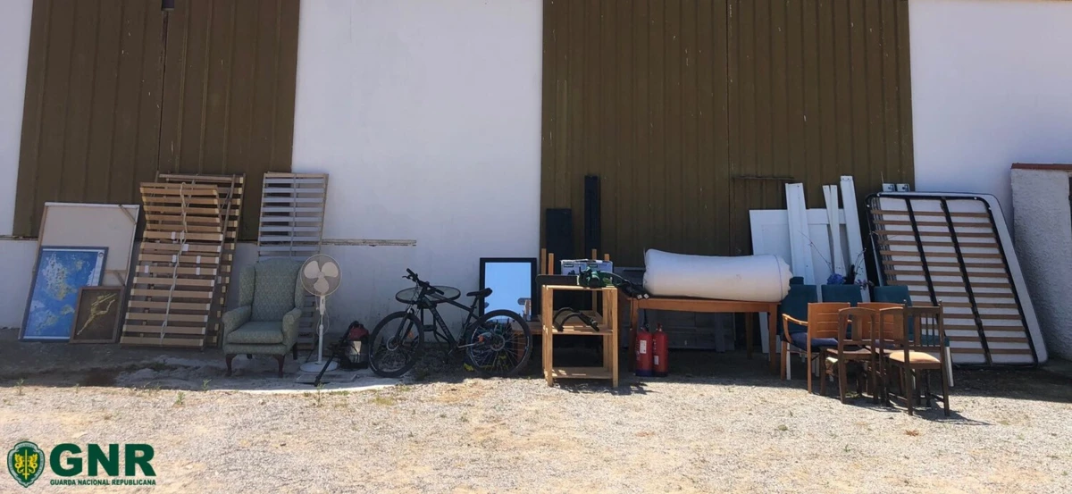 GNR recuperou artigos furtados e constituiu dois arguidos