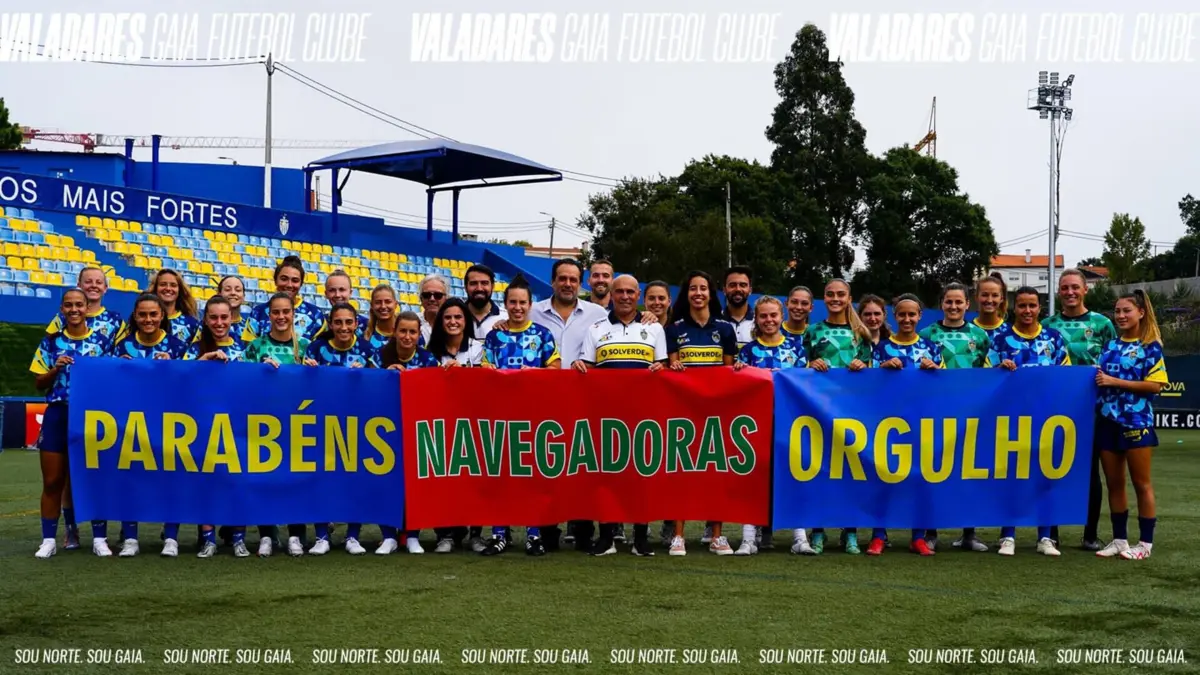 Valadares Gaia mostrou apoio às Navegadoras