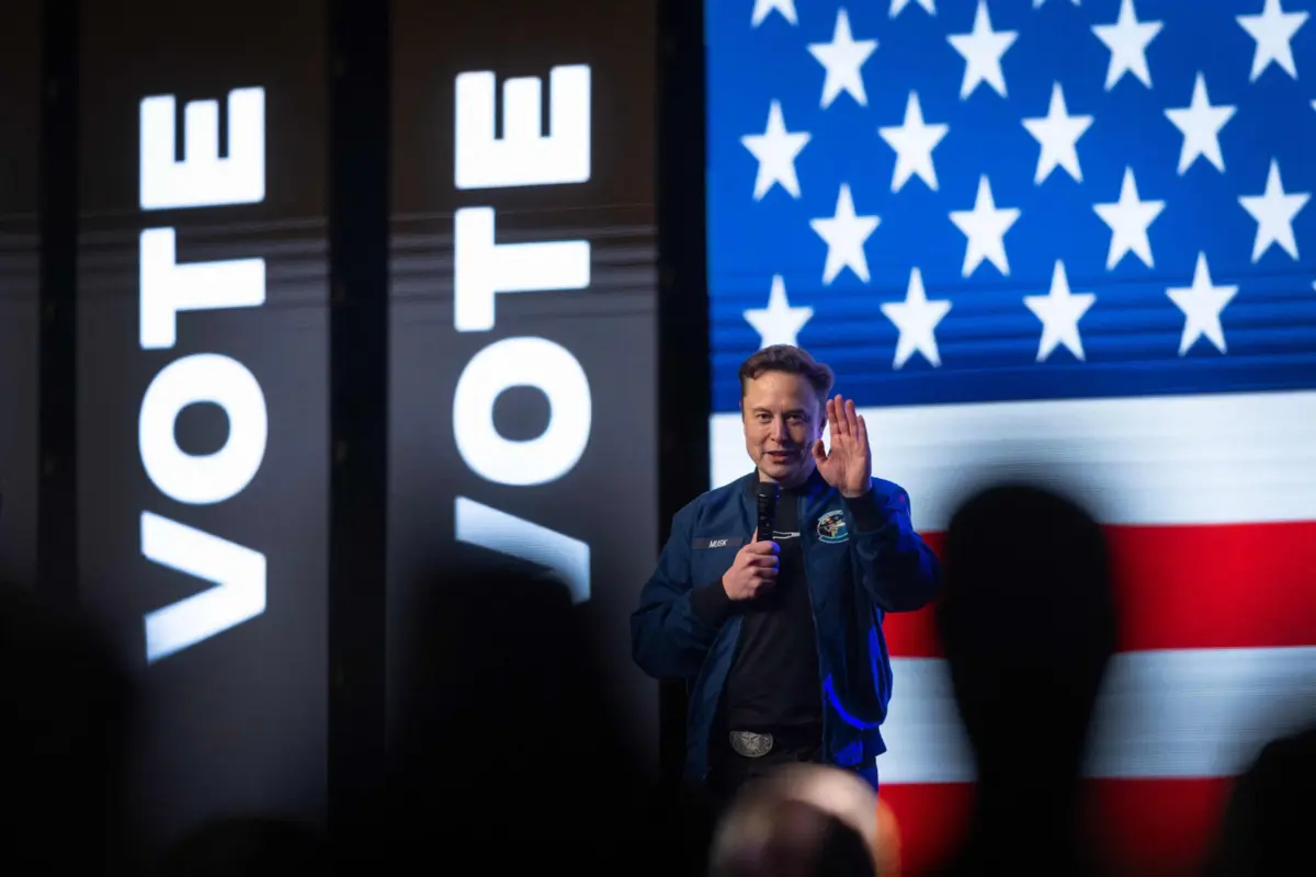 Elon Musk, bilionário e braço direito do presidente norte-americano Donald Trump