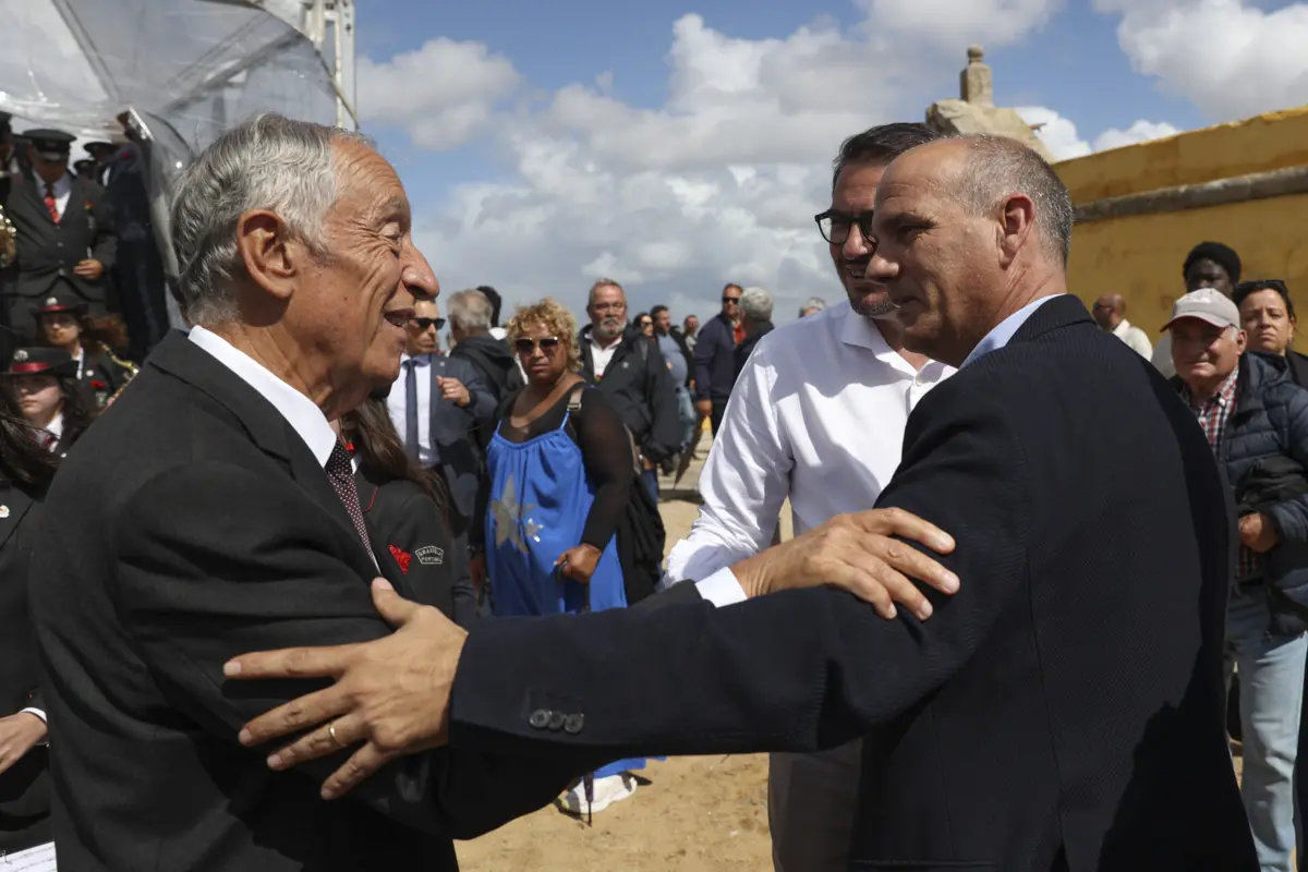 Paulo Raimundo em Peniche, onde este sábado foi inaugurado o Museu da Resistência e da Liberdade