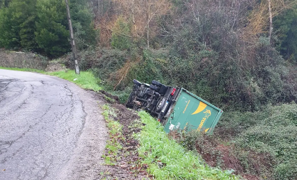 Acidente aconteceu na freguesia de Pinheiro da Bemposta