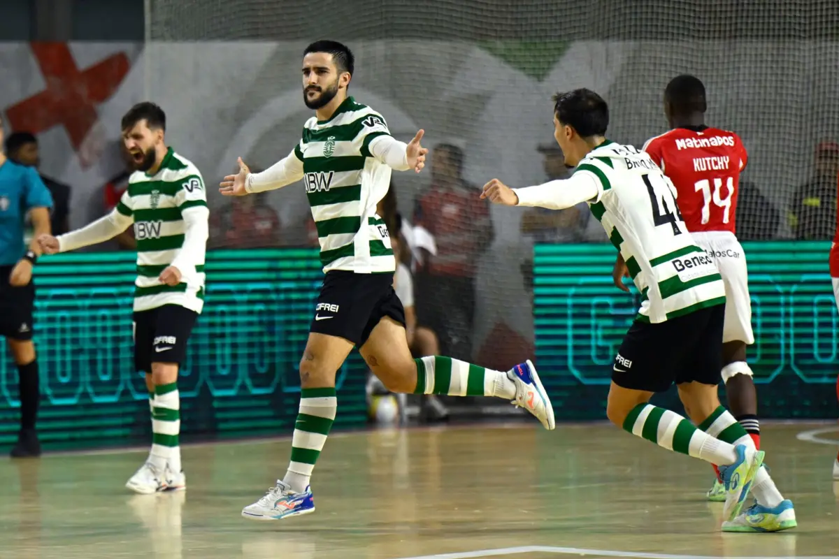 Leões festejam mais um golo