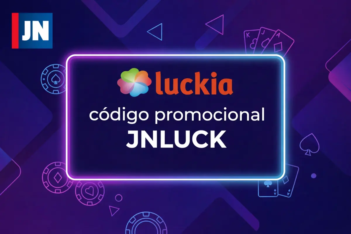 JNLUCK é o código promocional Luckia. Veja tudo sobre a oferta da operadora.