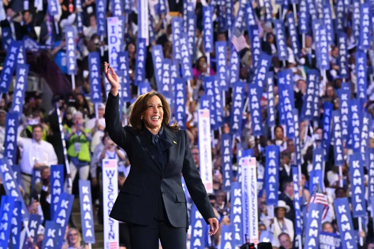 Imagem de contexto do artigo Campanha de Kamala Harris diz ter angariado 540 milhões de dólares