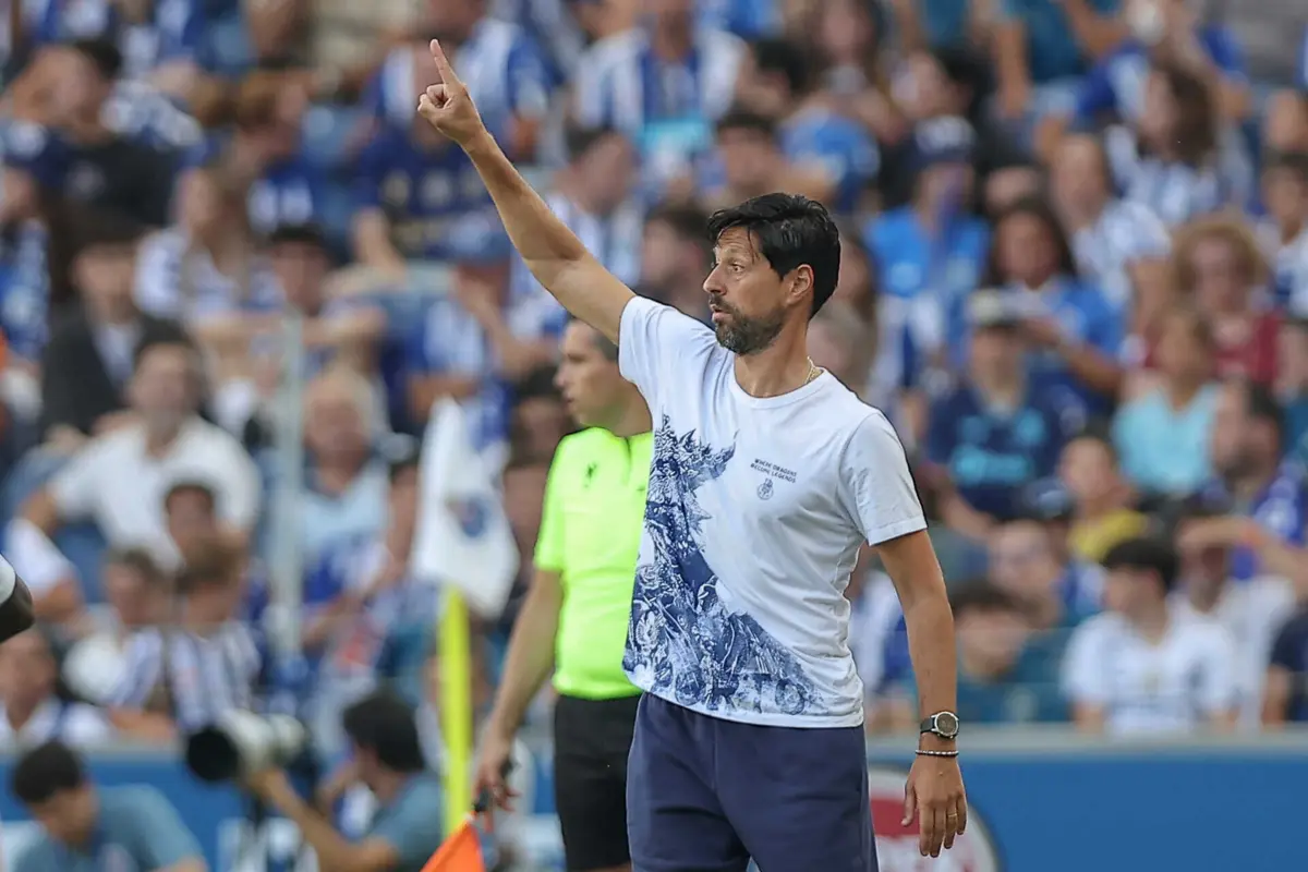 Vítor Bruno, treinador do F. C. Porto