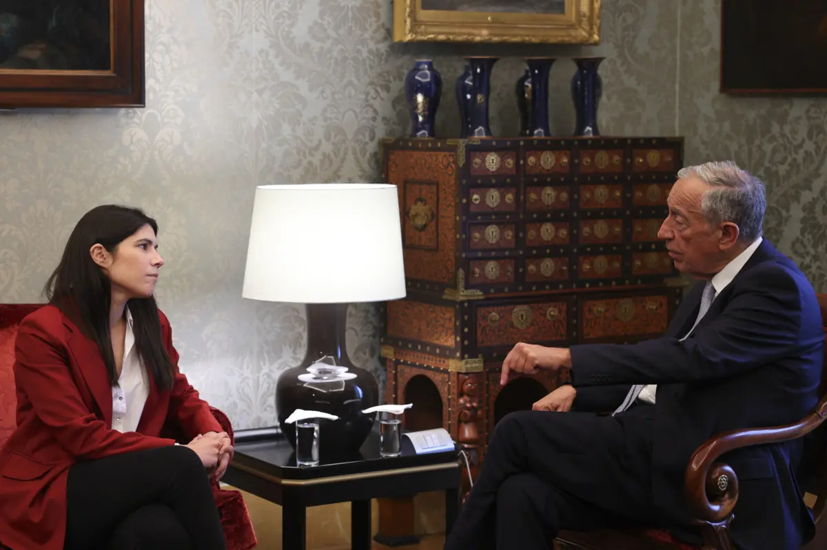 Delegação do BE foi recebida por Marcelo Rebelo de Sousa