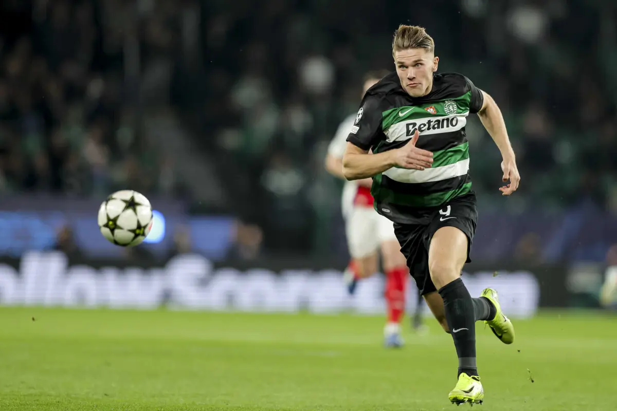 Gyokeres fechou dentro do top-30