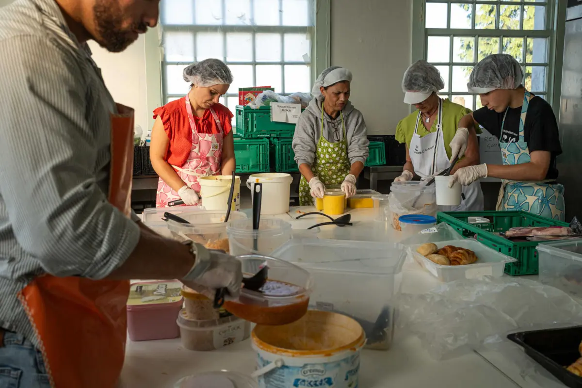 A ReFood tem dois mil parceiros, num lote que inclui restaurantes, câmaras municipais, juntas de freguesia e empresas
