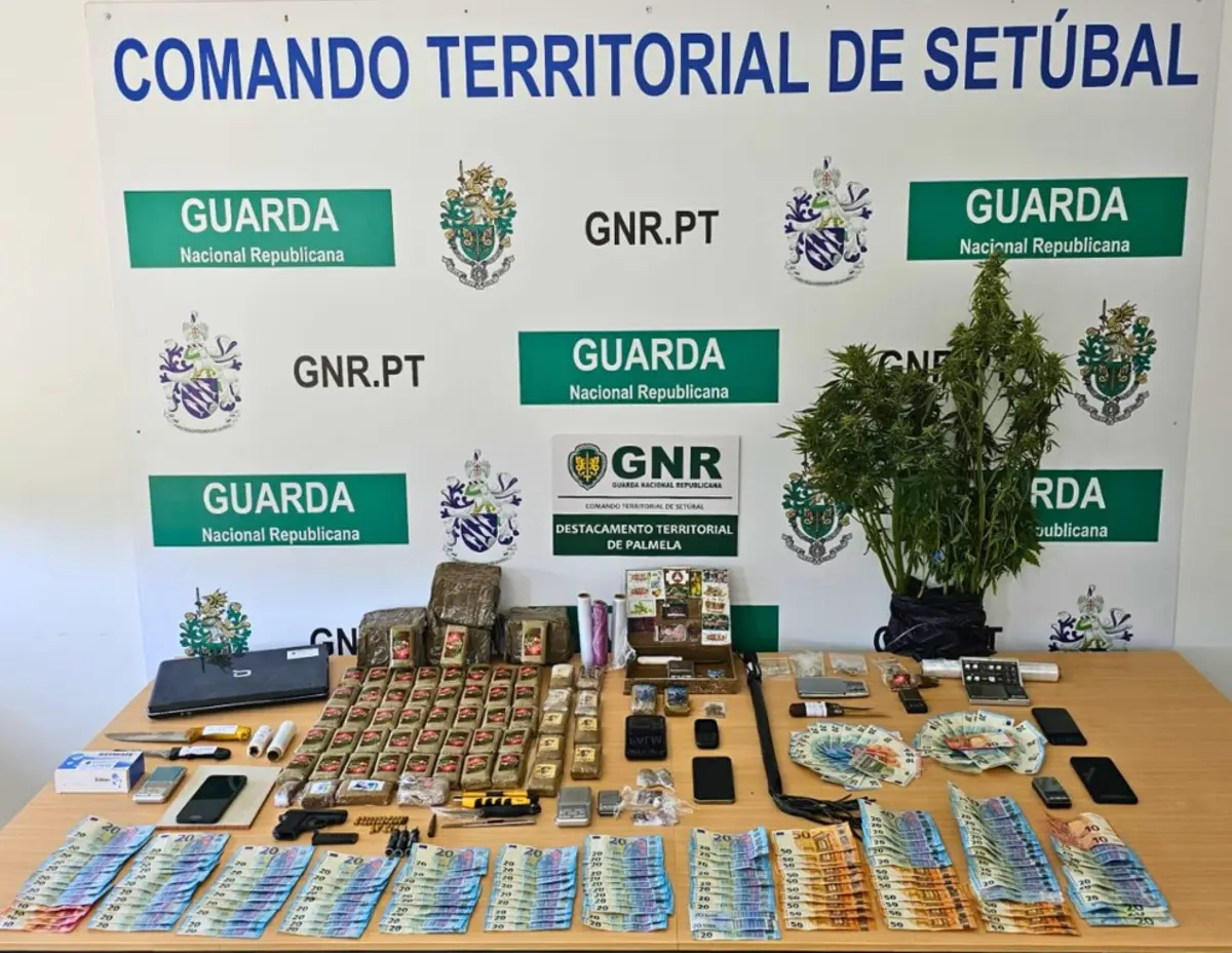 GNR apreendeu seis quilos de haxixe e nove viaturas de gama alta