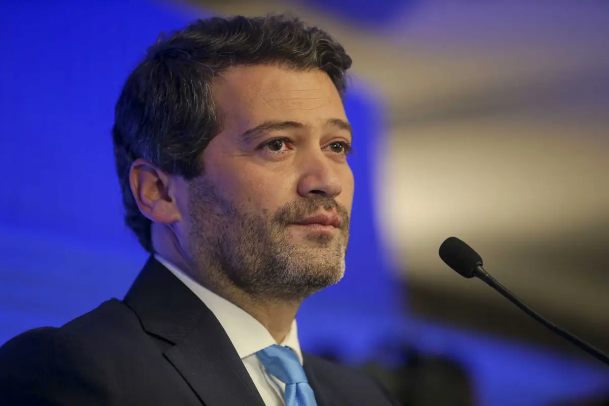 O presidente do Chega, André Ventura