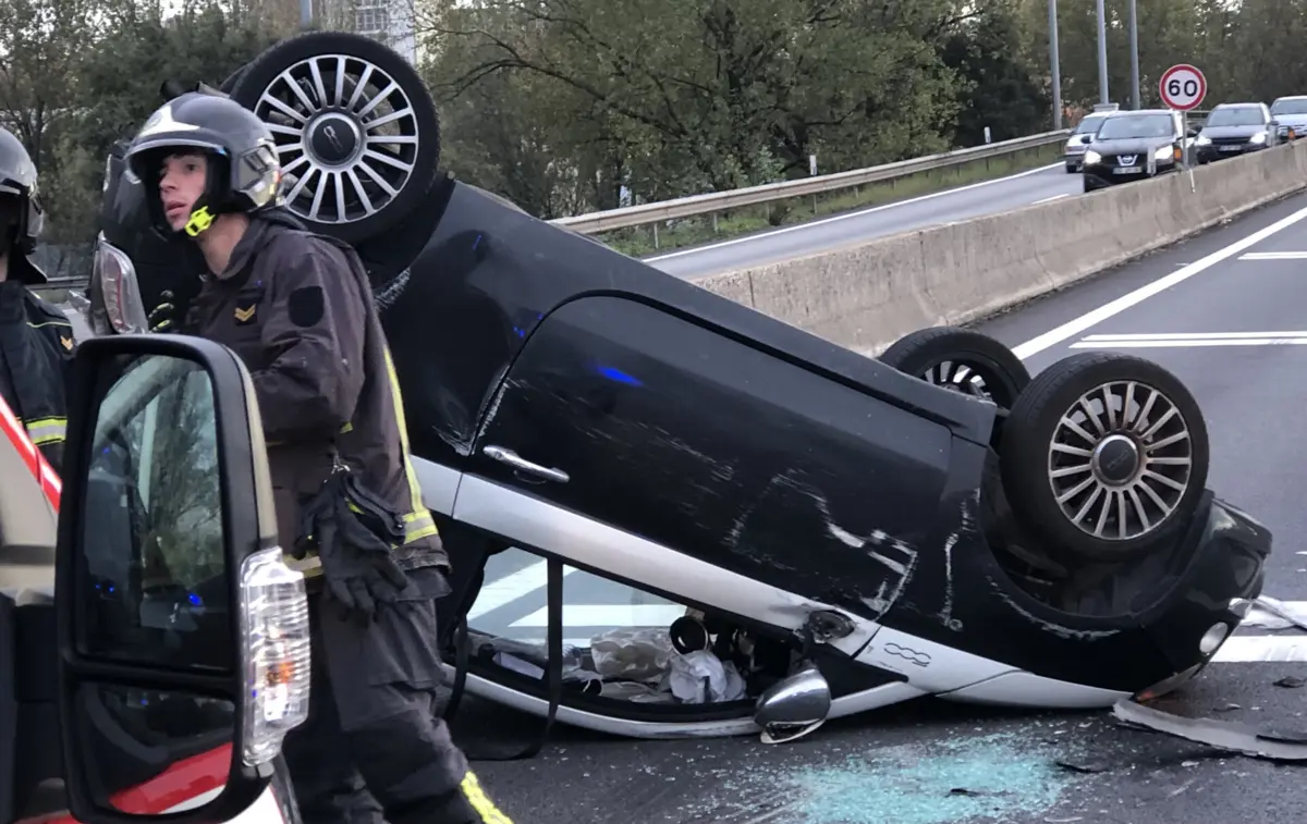 Acidente está a condicionar o trânsito