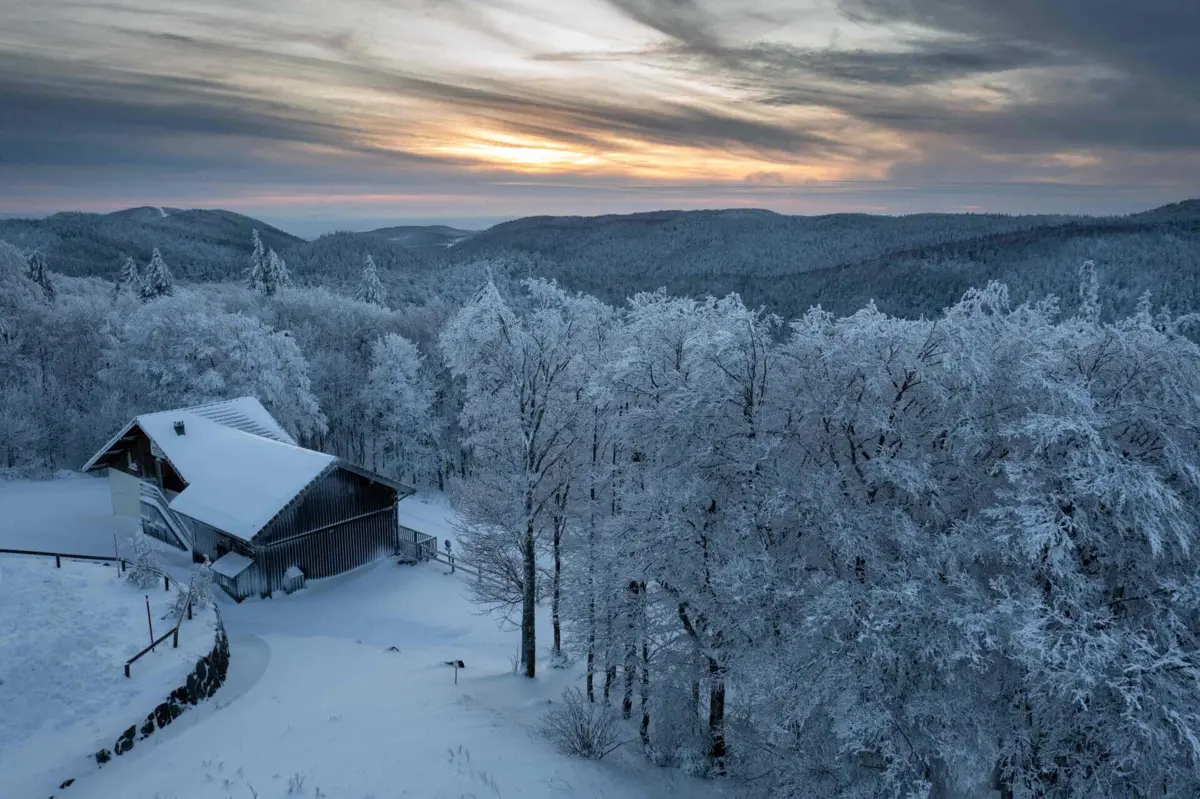 Imagem de contexto do artigo Neve pinta de branco cidades em França, Alemanha, Hungria e Inglaterra