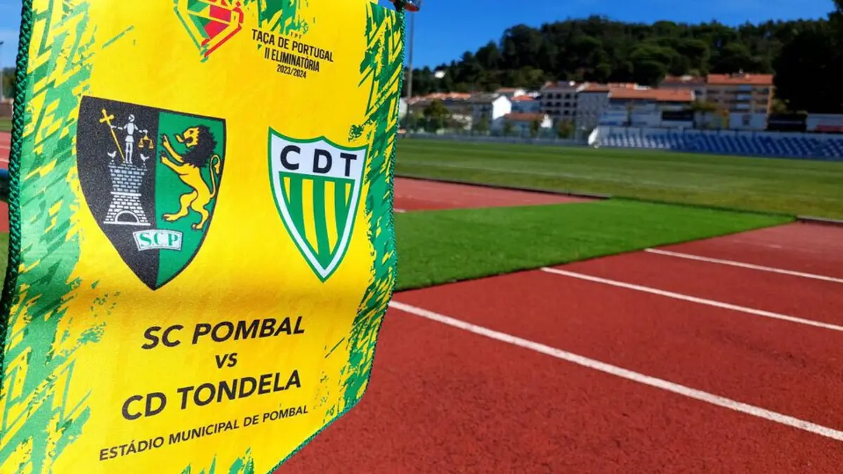 O Tondela goleou o Pombal.