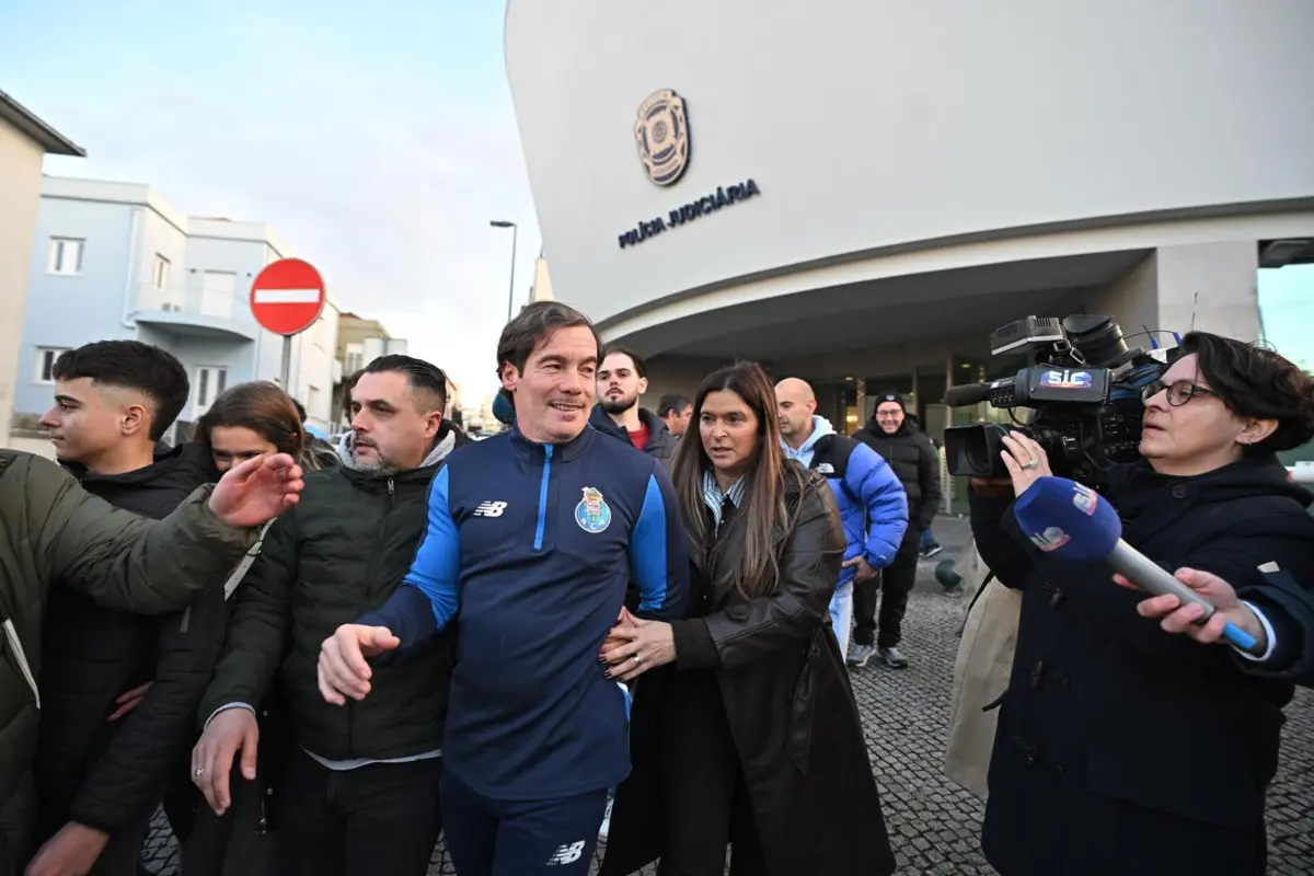 Fernando Madureira vestia um fato de treino do F. C. Porto quando saiu da prisão