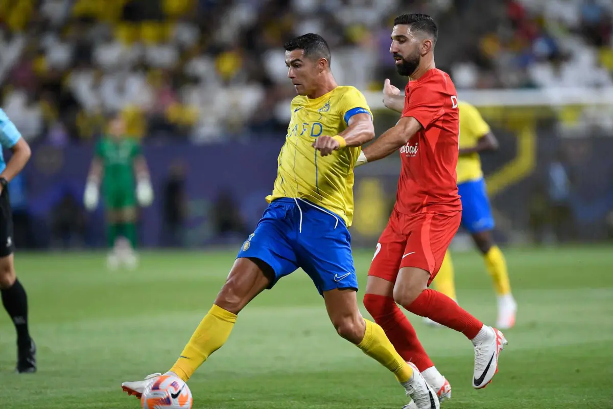 Cristiano Ronaldo em ação