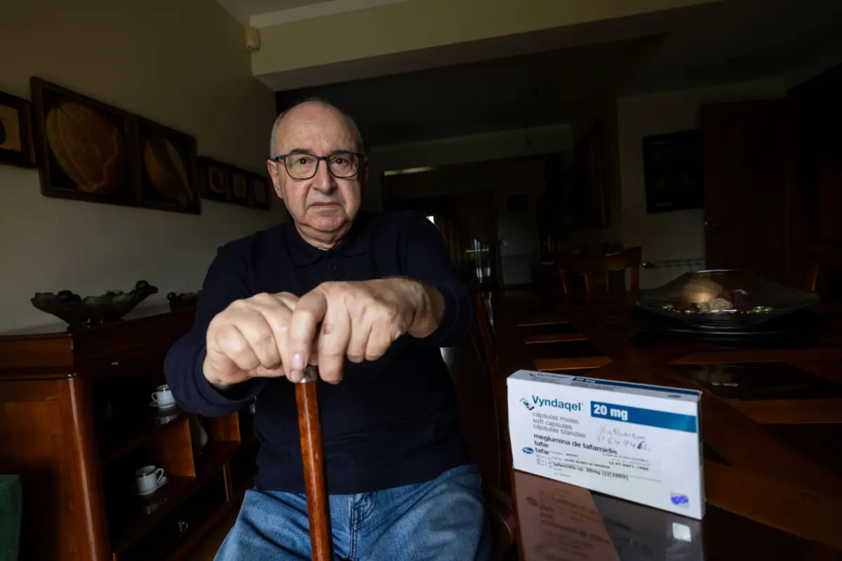 Jaime, de 72 anos, perde forças e aguarda pela prescrição de novo tratamento