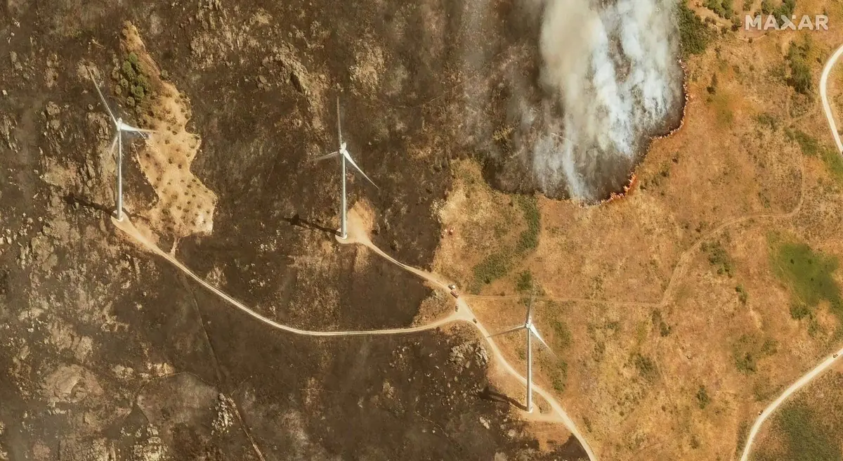 "Houve momentos em que o fogo avançou um quilómetro numa hora, o que é assustador"