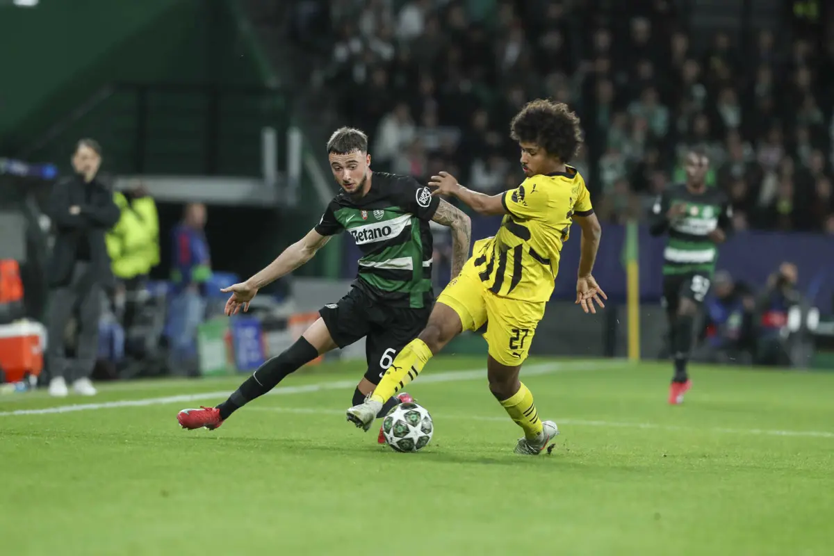 Sporting perdeu por 3-0 com o Dortmund