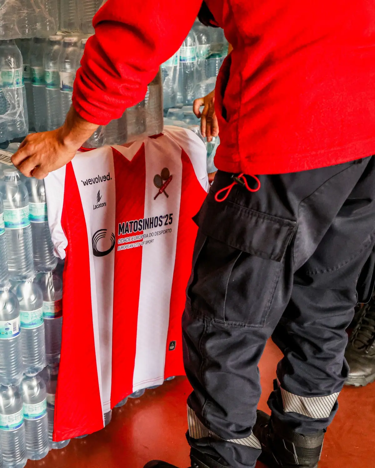 Imagem de contexto do artigo Leixões e Serrana unem-se num gesto solidário para com os bombeiros