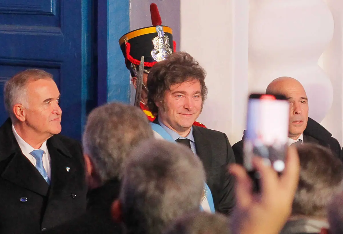 Imagem de contexto do artigo Pacto de Maio inaugura formalmente fase reformista do governo de Javier Milei