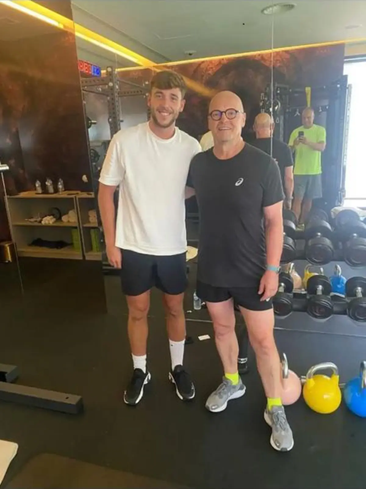 Nico González treina-se num hotel da cidade do Porto