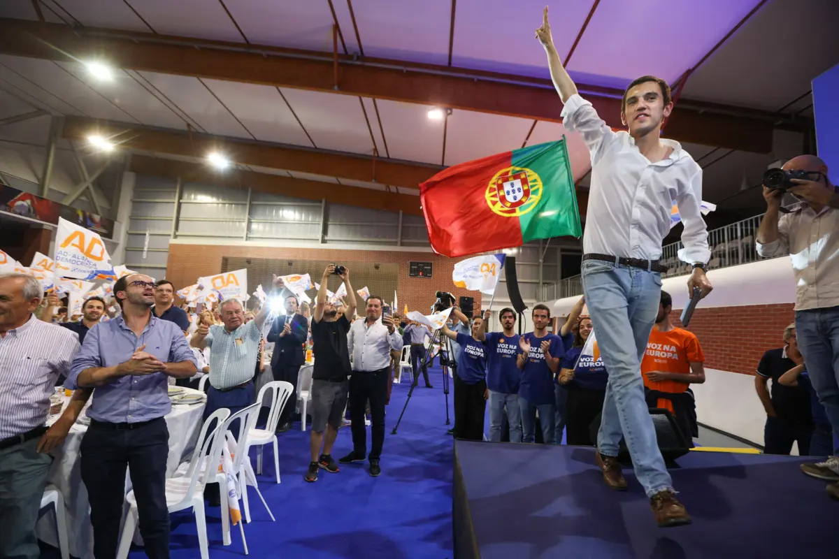 O cabeça de lista da AD às europeias, Sebastião Bugalho