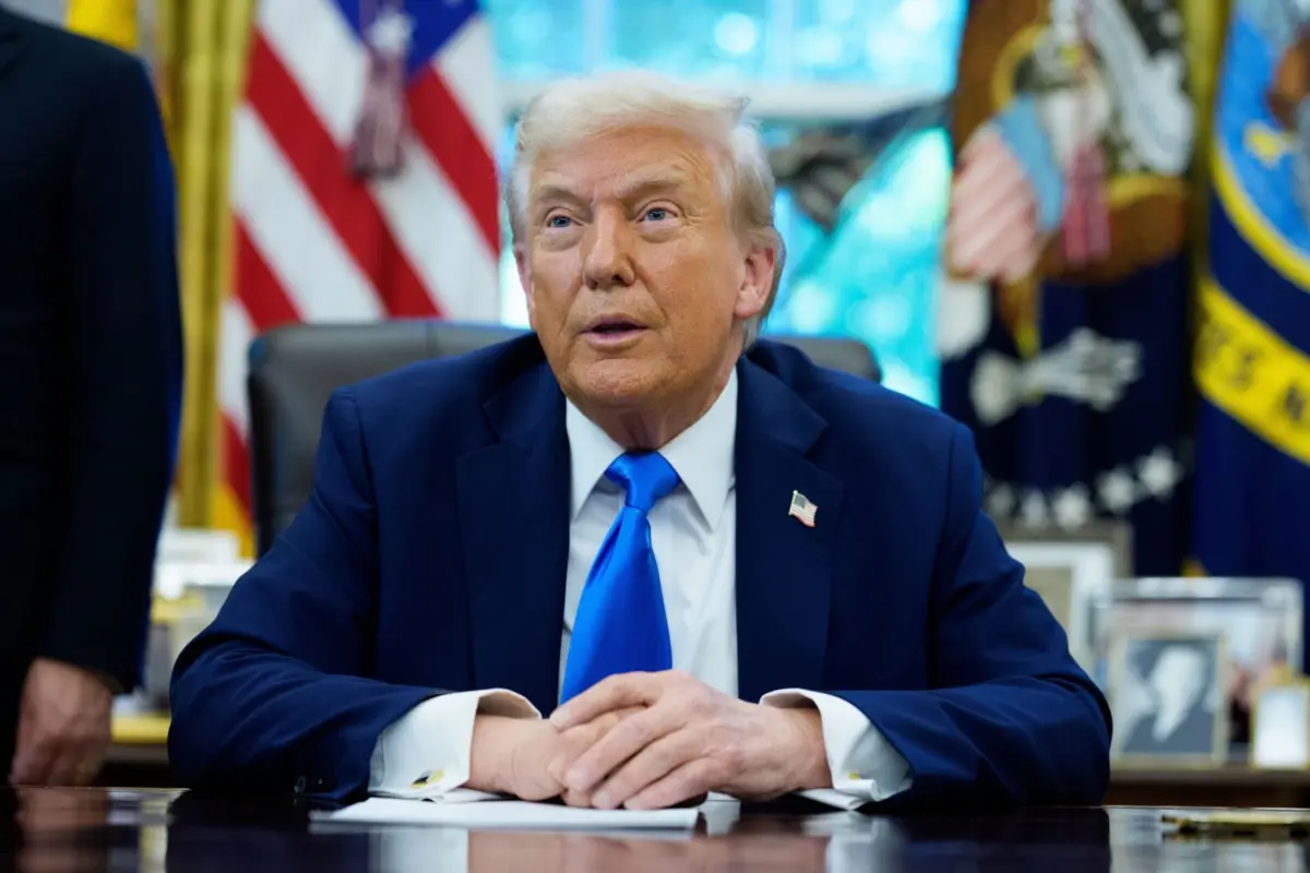 O presidente norte-americano Donald Trump