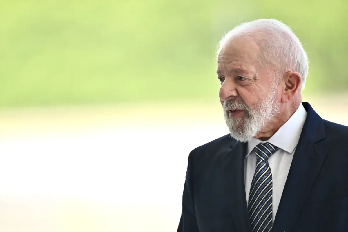 O presidente brasileiro, Lula da Silva