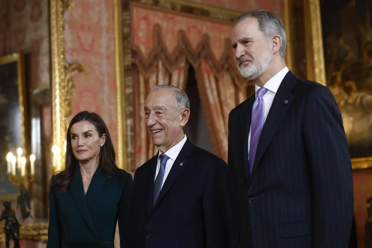 Marcelo Rebelo de Sousa esteve hoje em Madrid