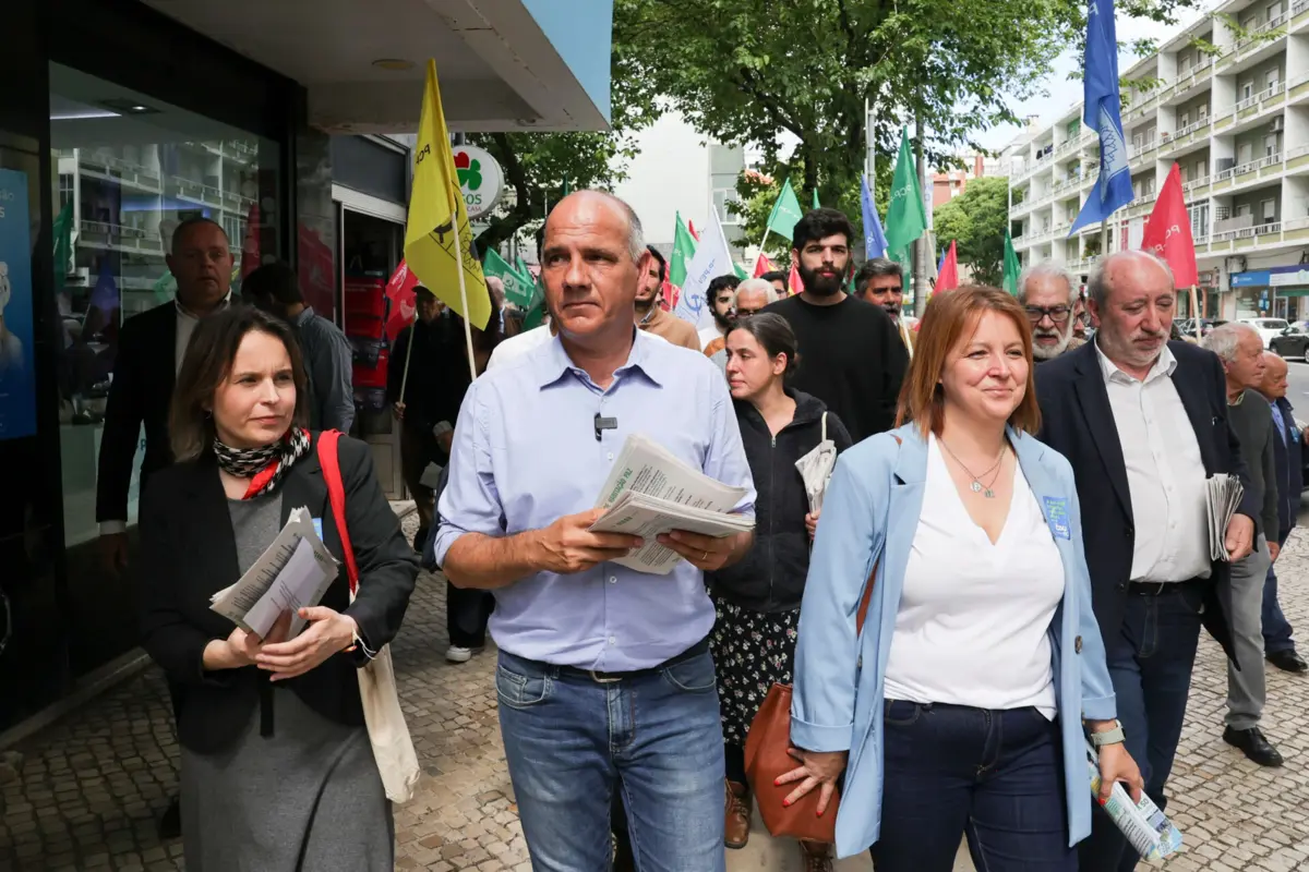 O secretário-geral do PCP, Paulo Raimundo
