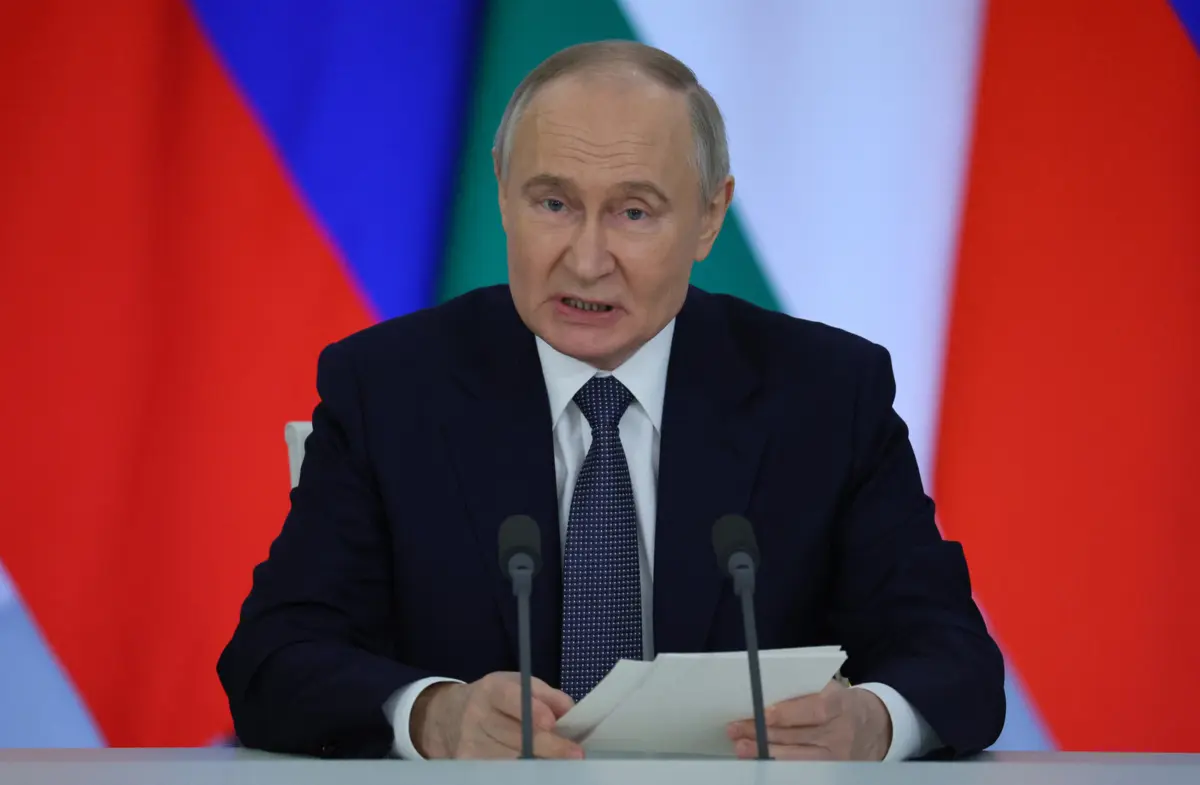 O presidente russo, Vladimir Putin