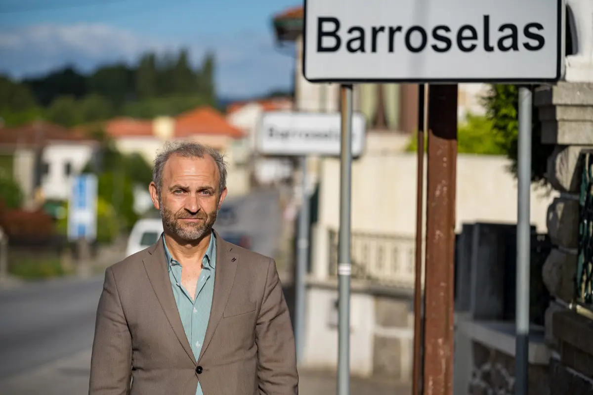 Rui Sousa, presidente da União de Freguesias de Barroselas e Carvoeiro, em Viana do Castelo