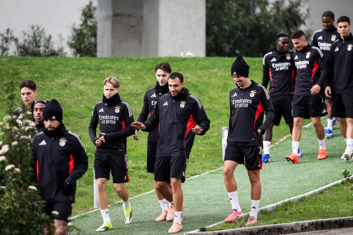 Encarnados preparam duelo frente ao Real Madrid