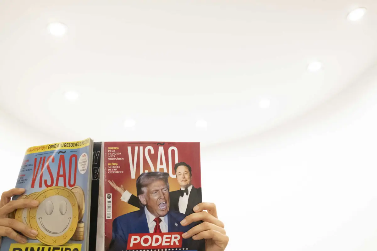 Entre outros títulos, a TiN é detentora da publicação "Visão"