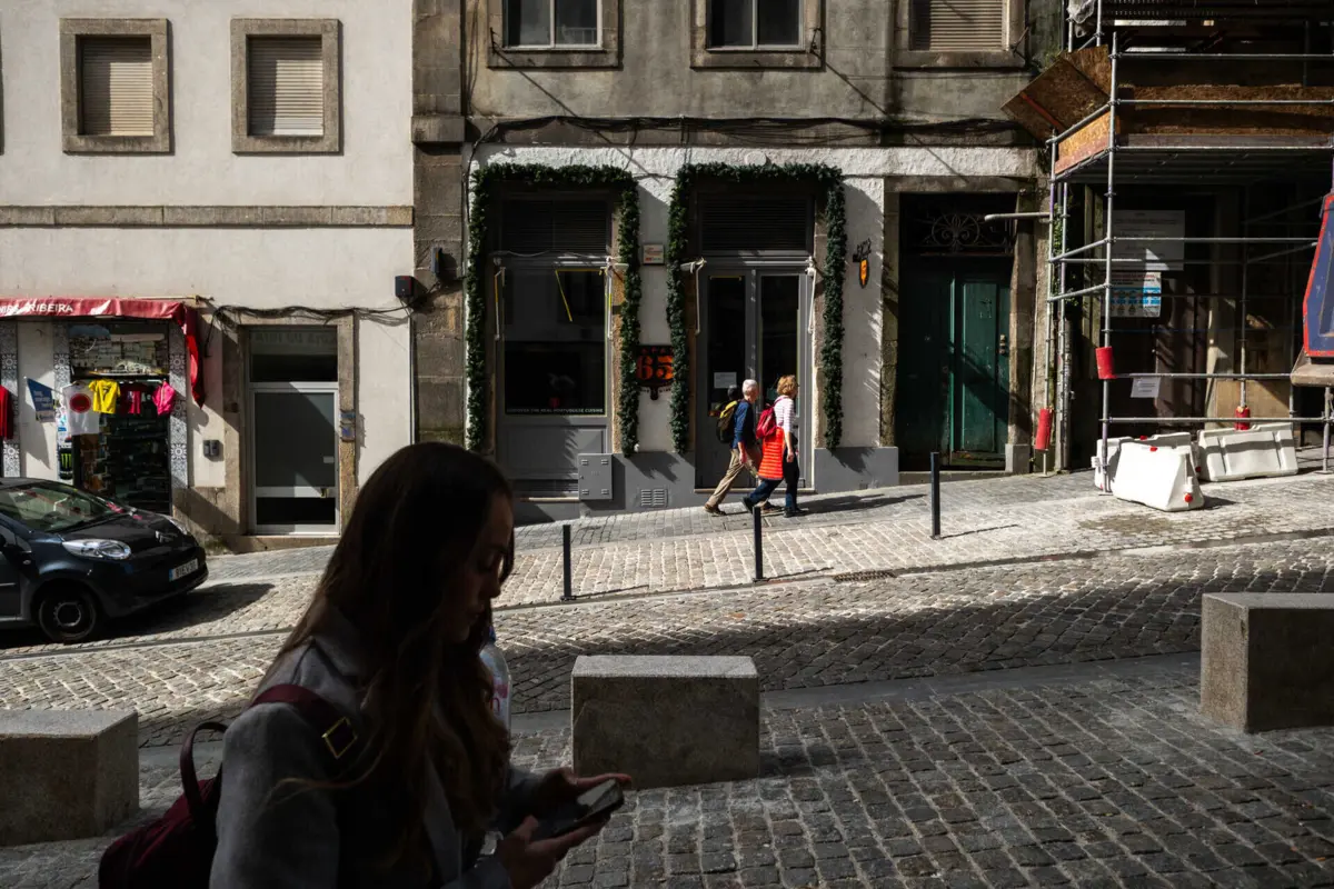 A Rua de São João foi pedonalizada em outubro