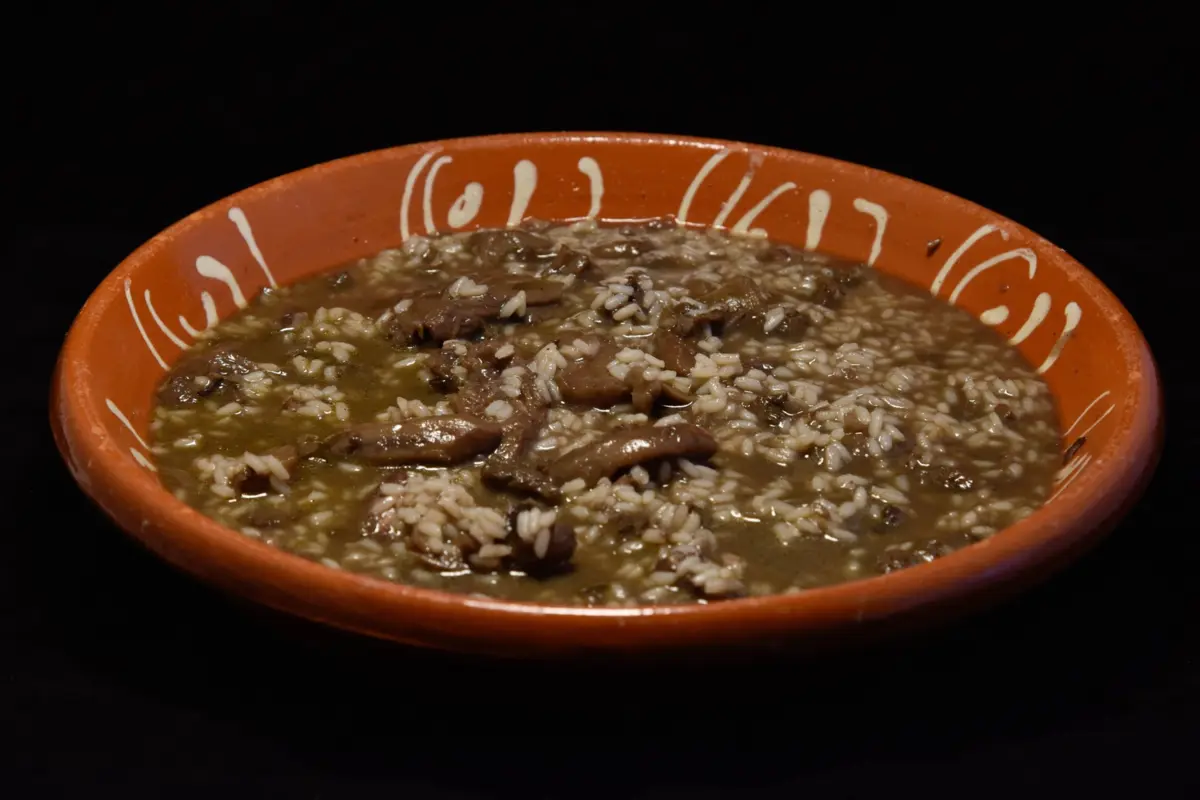 O arroz de míscaros é um dos protagonistas.